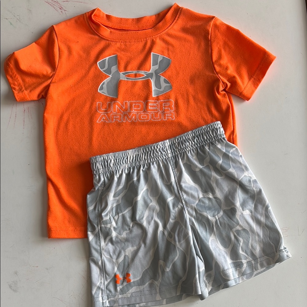 Under Armour Vibrant Orange Tee